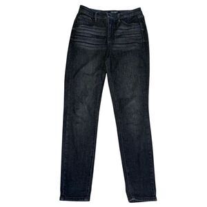 Judy Blue Avon Tummy Control Skinny Jean in Black Wash Sz 7/28. Great Condition